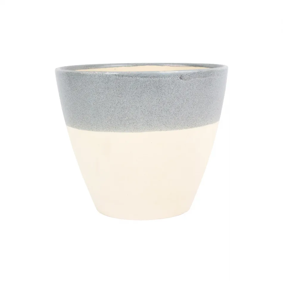 Viva Garden Light Gray Reactive Cachepot