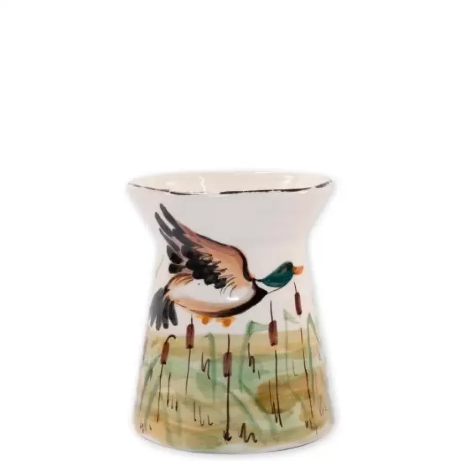 Wildlife Mallard Utensil Holder 5.25"D, 7"H