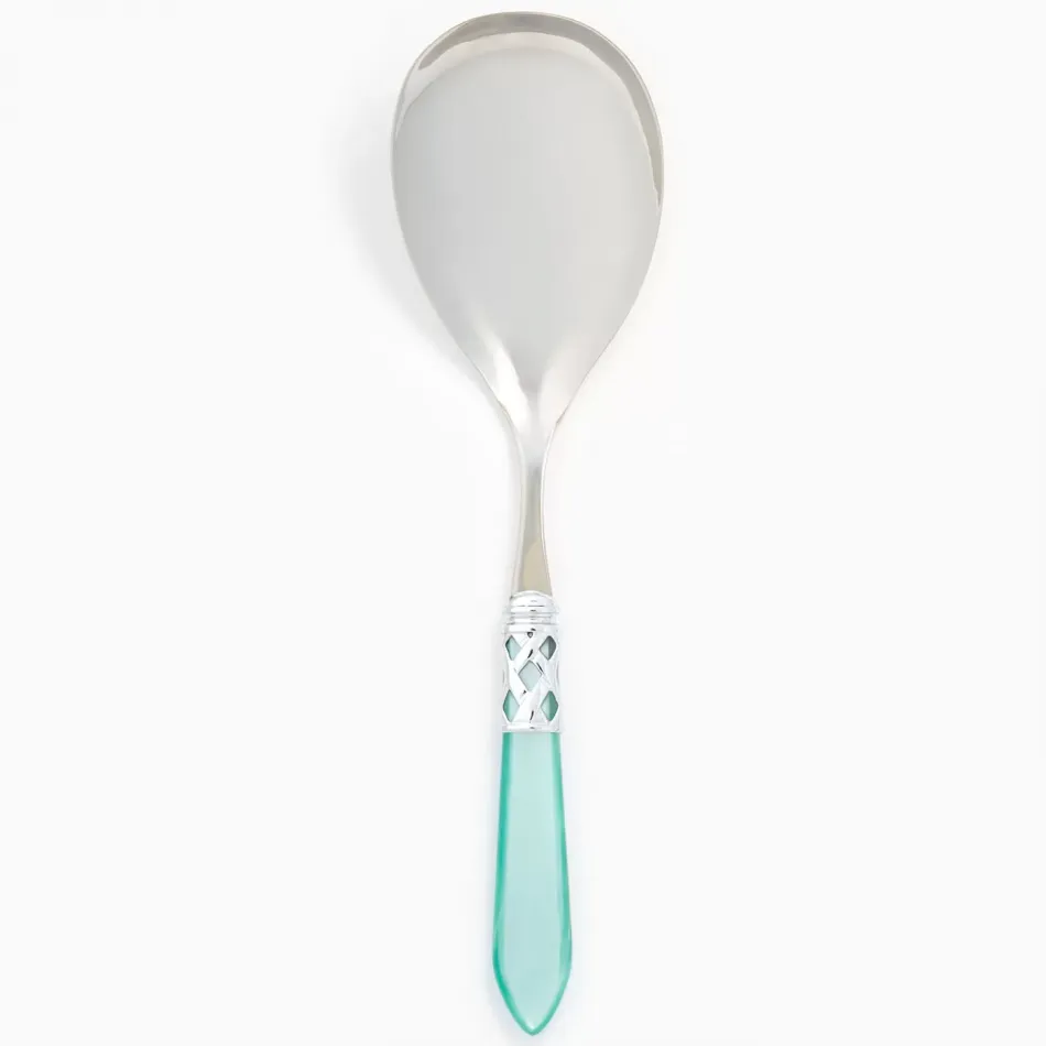 Aladdin Brilliant Aqua Serving Spoon 10.25"L