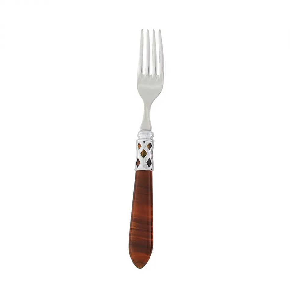 Aladdin Brilliant Tortoiseshell Salad Fork 8"L