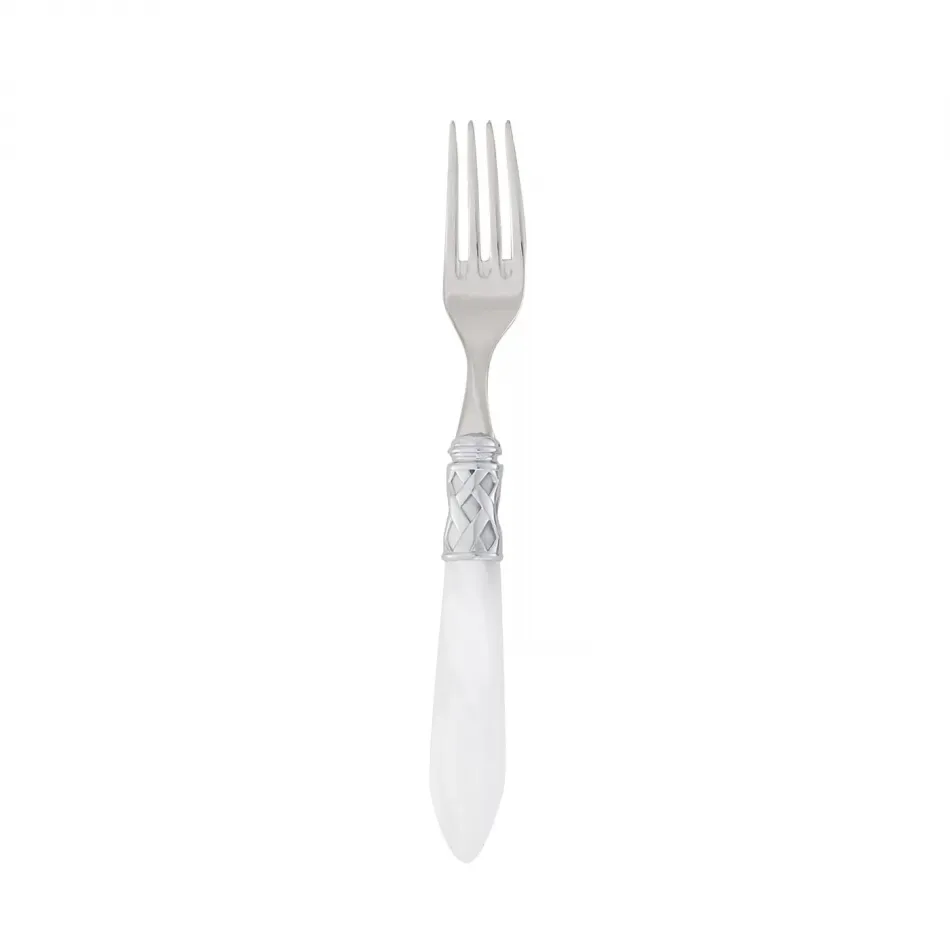 Aladdin Brilliant White Salad Fork 8"L