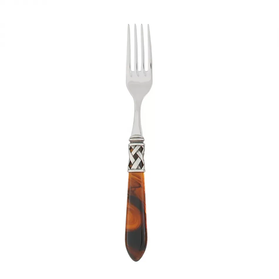 Aladdin Antique Tortoiseshell Place Fork 8.5"L