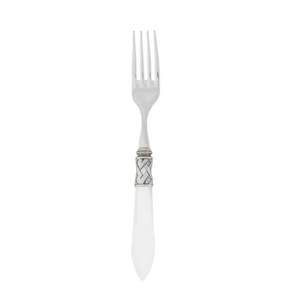 Aladdin Antique White Place Fork 8.5"L