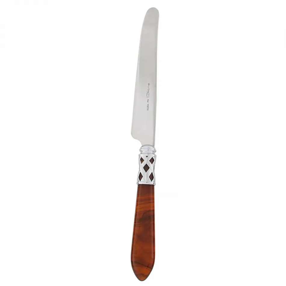 Aladdin Brilliant Tortoiseshell Place Knife 9.5"L