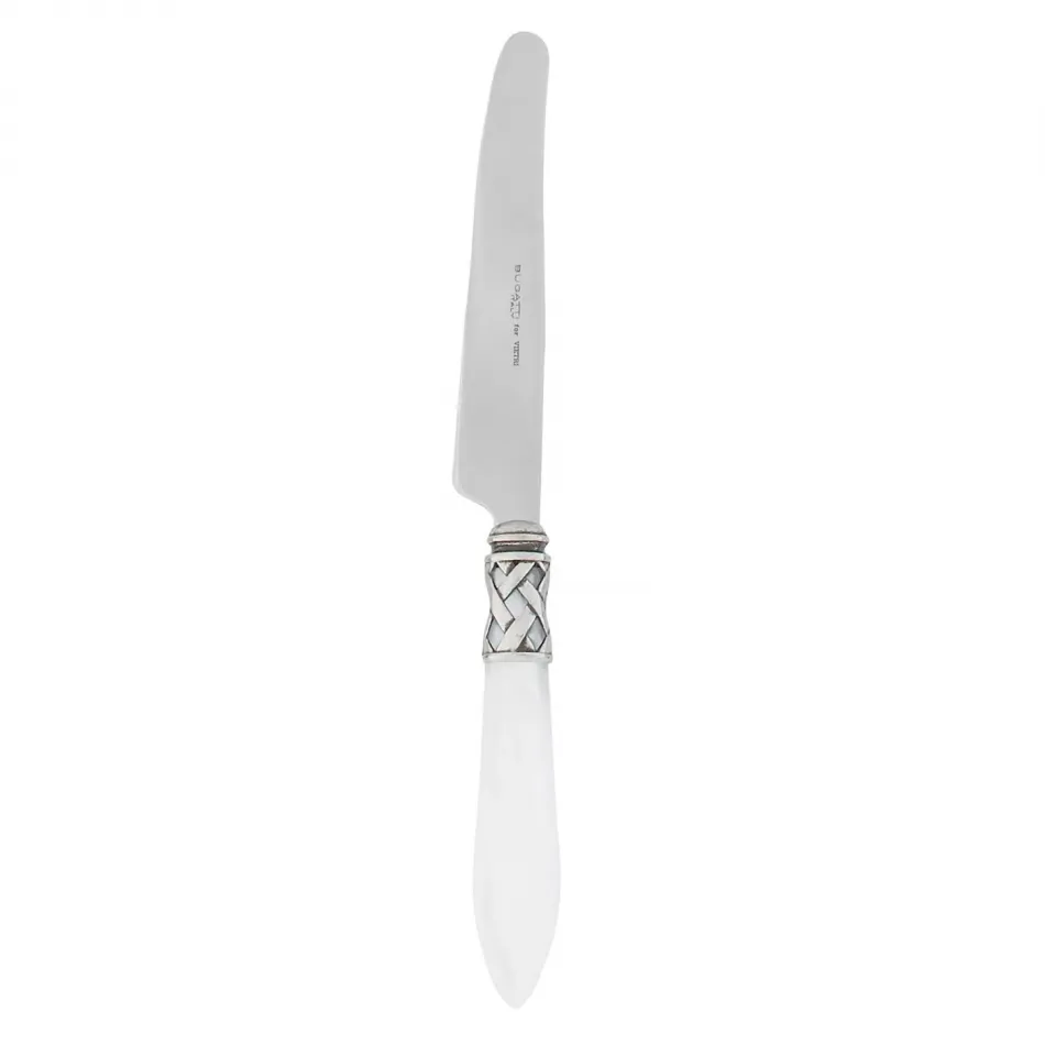 Aladdin Antique White Place Knife 9.5"L