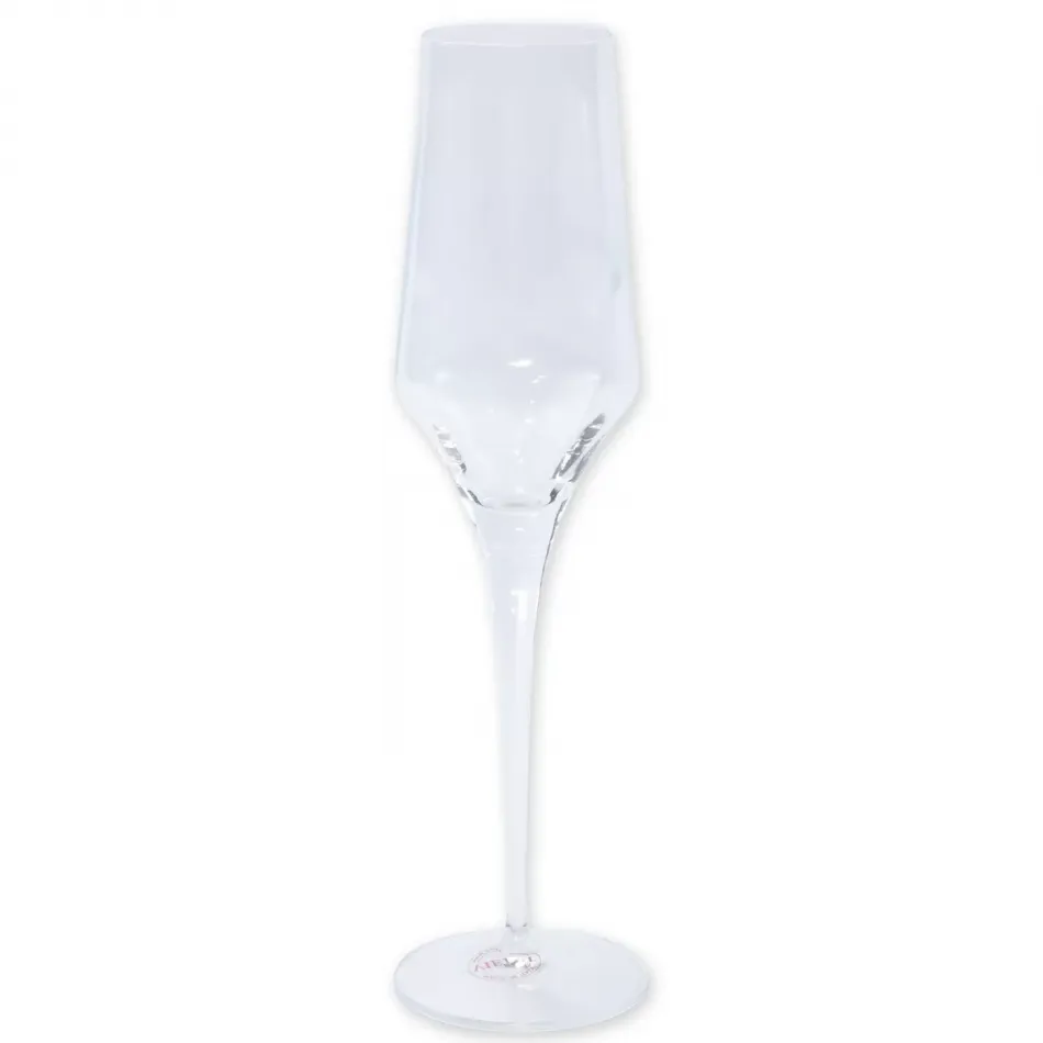 Contessa Clear Champagne Glass 10.25”H, 7 oz