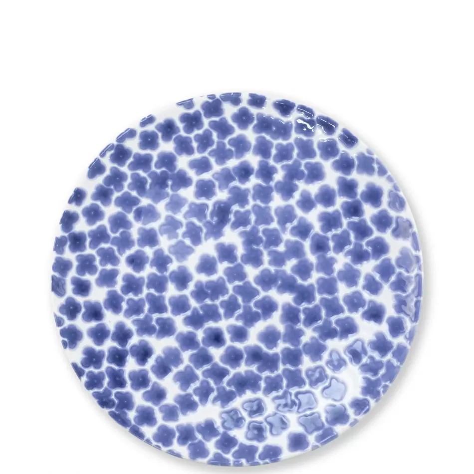 Santorini Flower Salad Plate 9"D