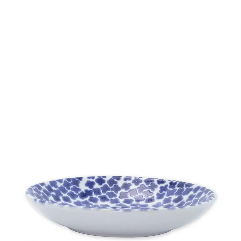 Santorini Flower Pasta Bowl 9.5"D, 1.75"H