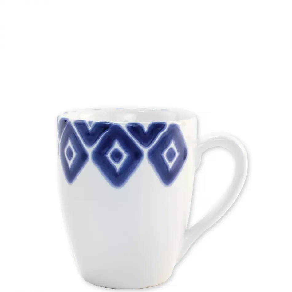 Santorini Diamond Mug 4.5"H, 14 oz