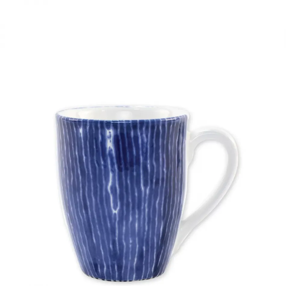 Santorini Stripe Mug 4.5"H, 12 oz