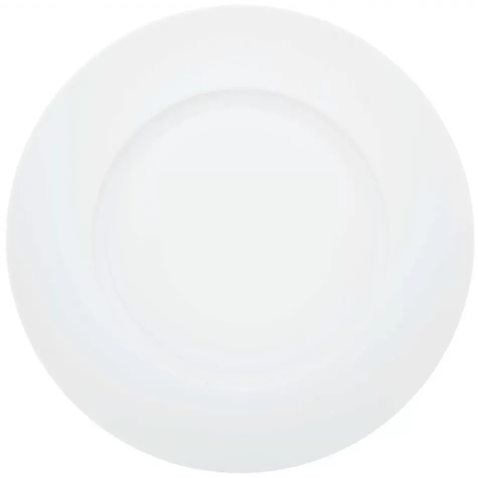 Silk Road White Charger Plate, Set Of 4