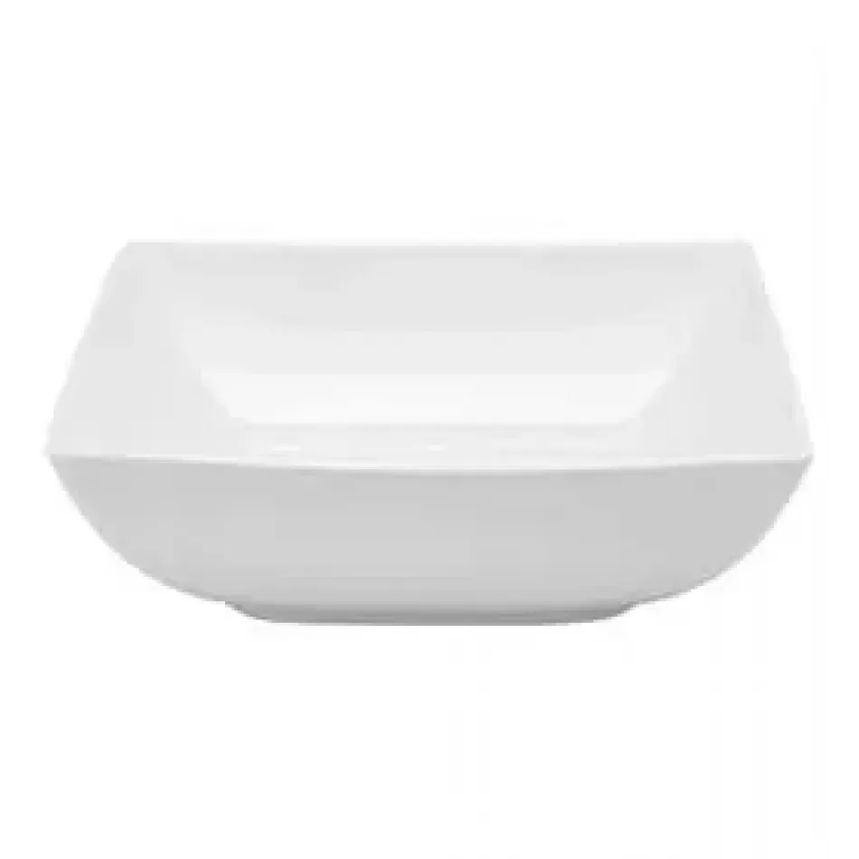 Carre White Individual Salad Bowl