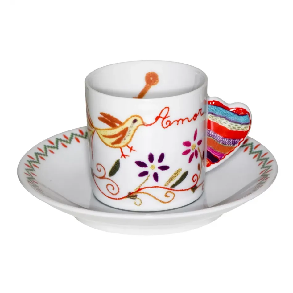 Vila Verde Coffee Cup & Saucer