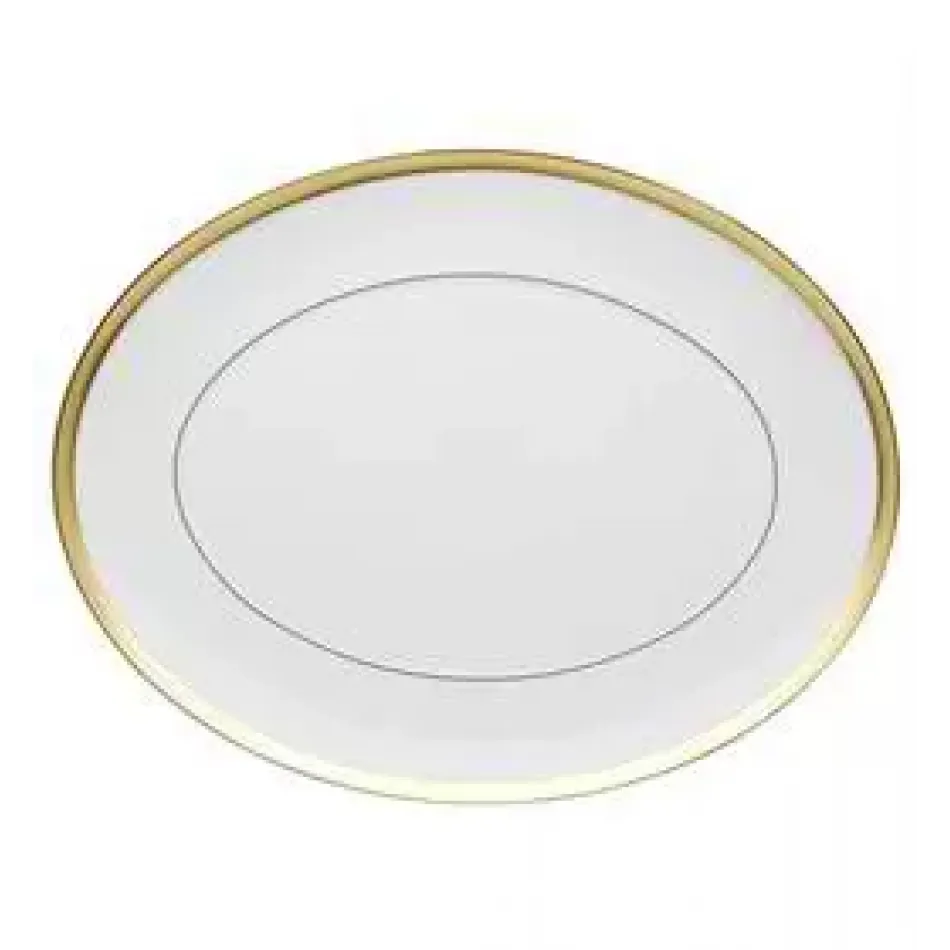 Domo Gold Large Oval Platter