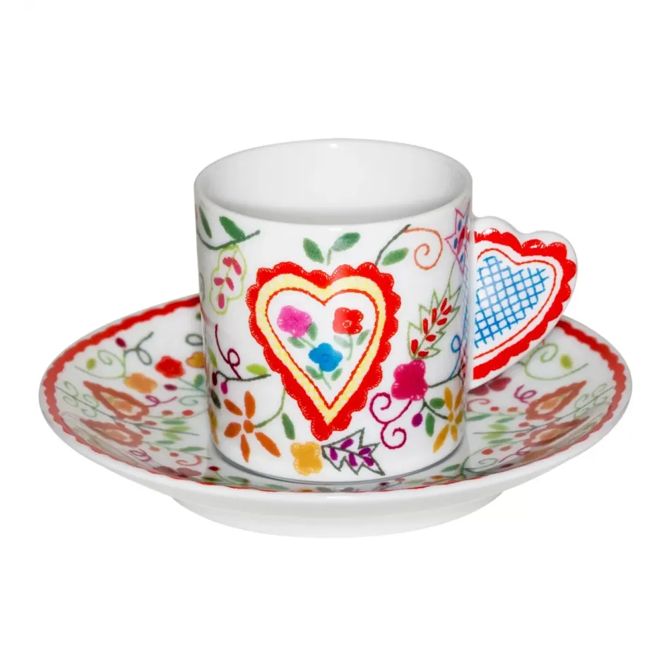 Vila Verde Coffee Cup & Saucer