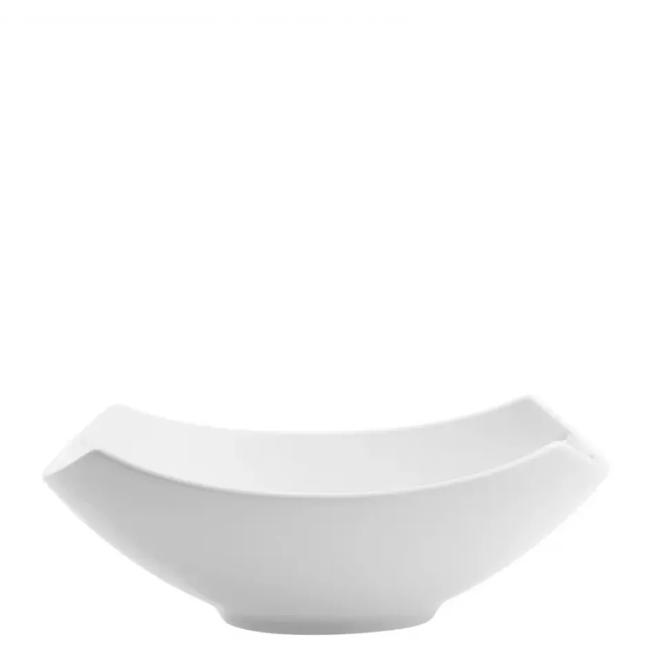 Buffet White Small Square Salad Bowl