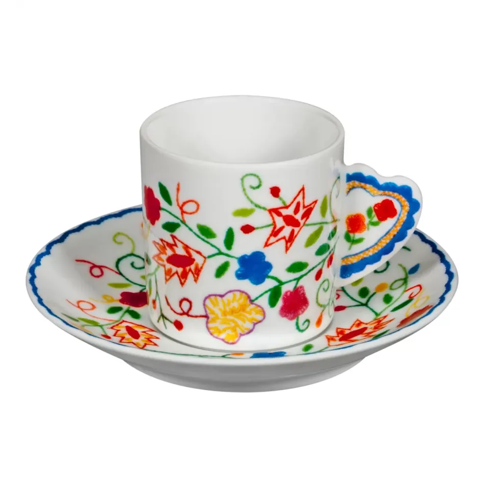 Vila Verde Coffee Cup & Saucer