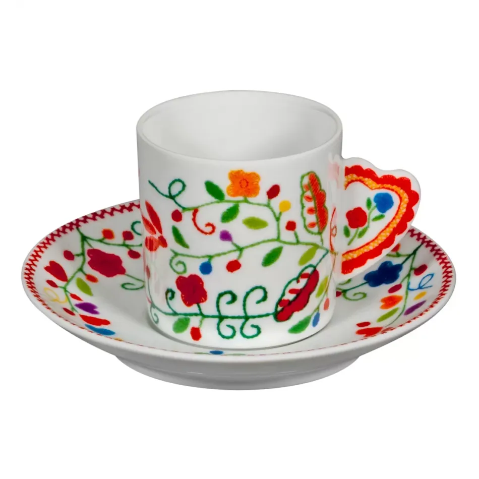 Vila Verde Coffee Cup & Saucer