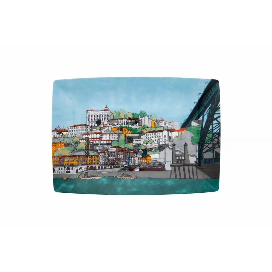 Alma do Porto Rectangular Plate