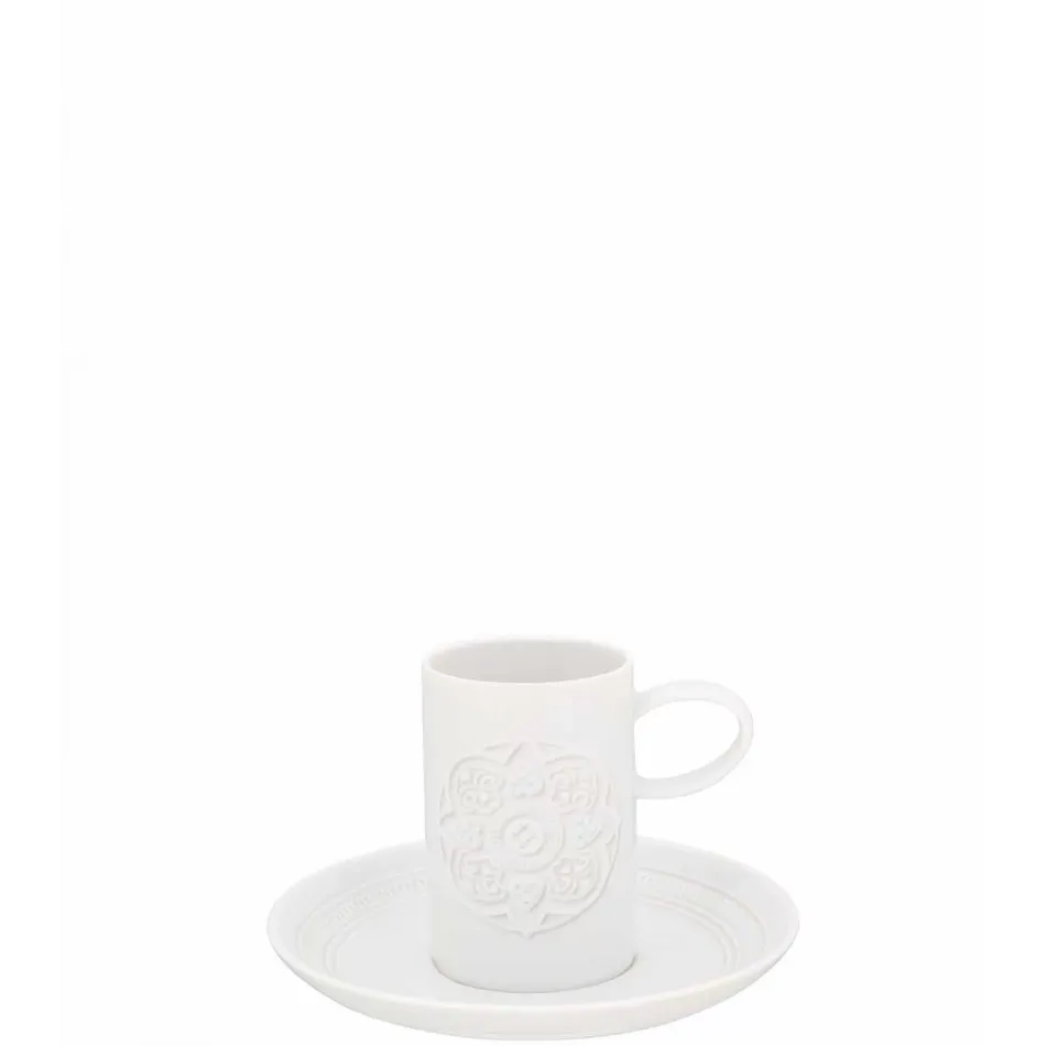 Ornament Coffee Cup & Saucer B