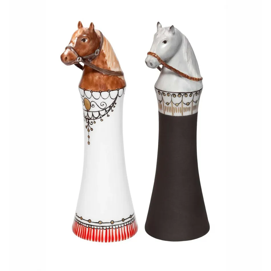 Xadrez Va Set Christian And Moorish Horses