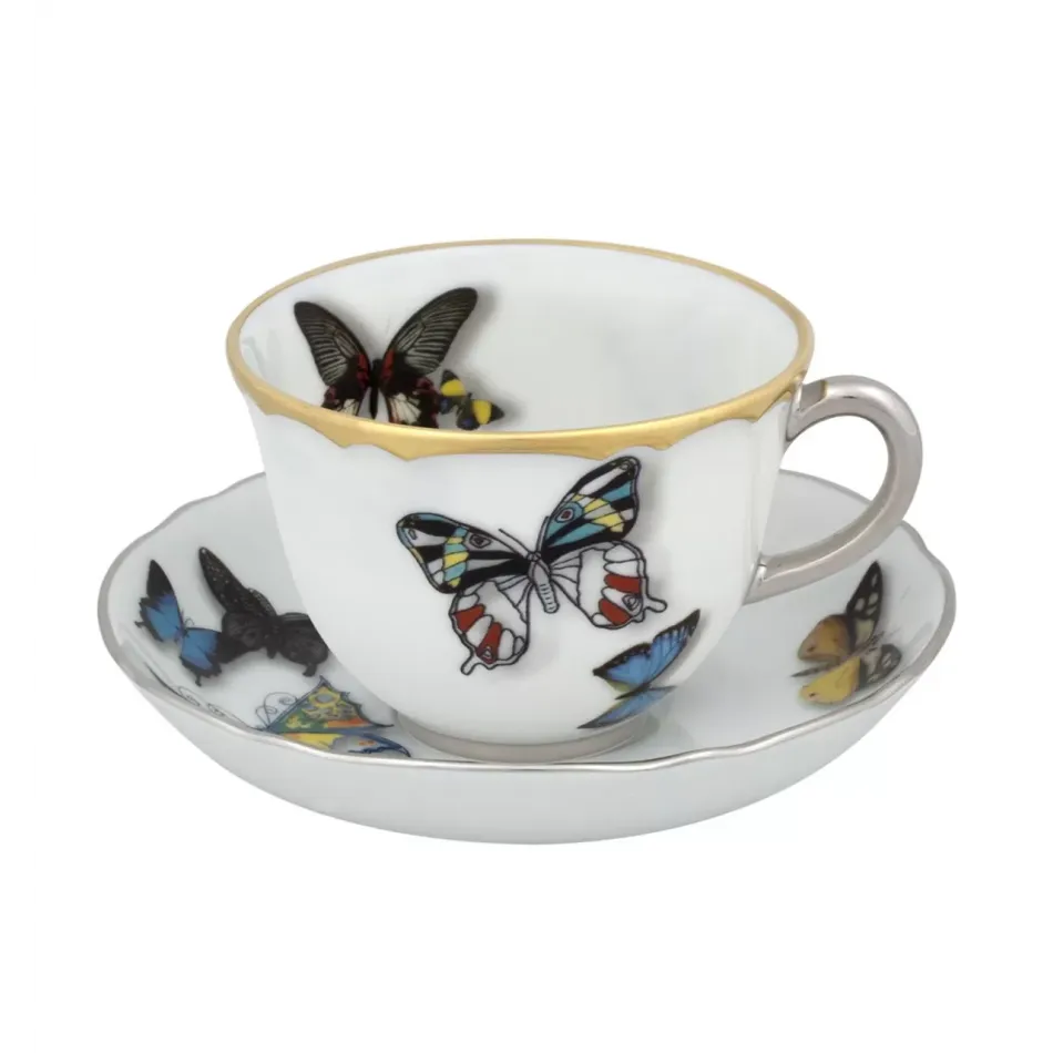 Christian Lacroix Butterfly Parade Coffee Cup & Saucer
