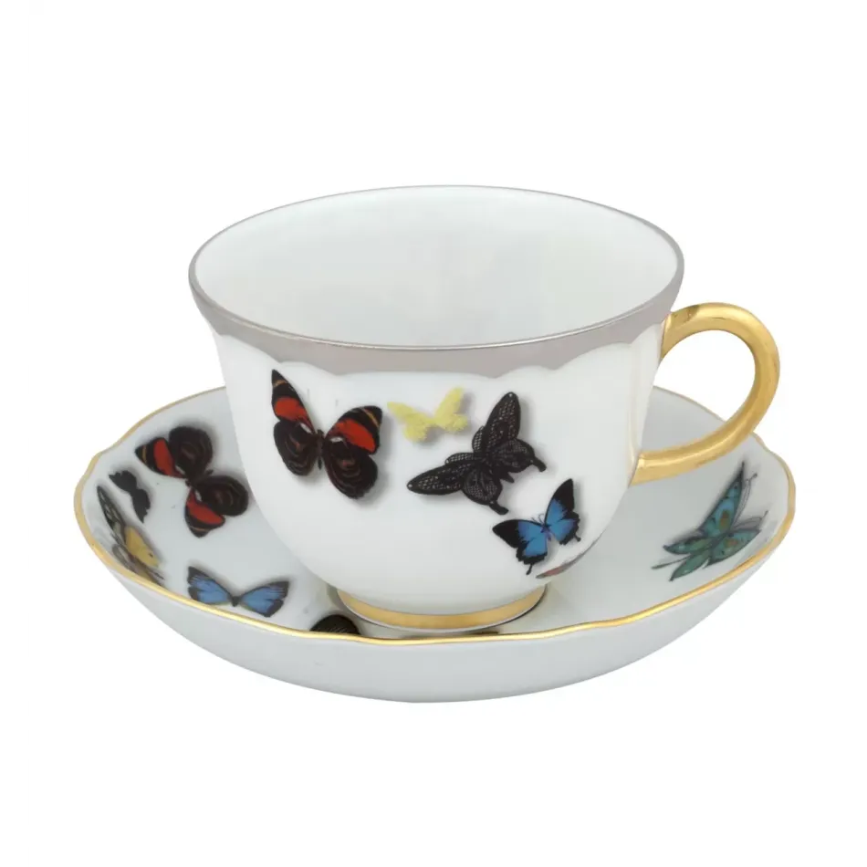 Christian Lacroix Butterfly Parade Tea Cup And Saucer