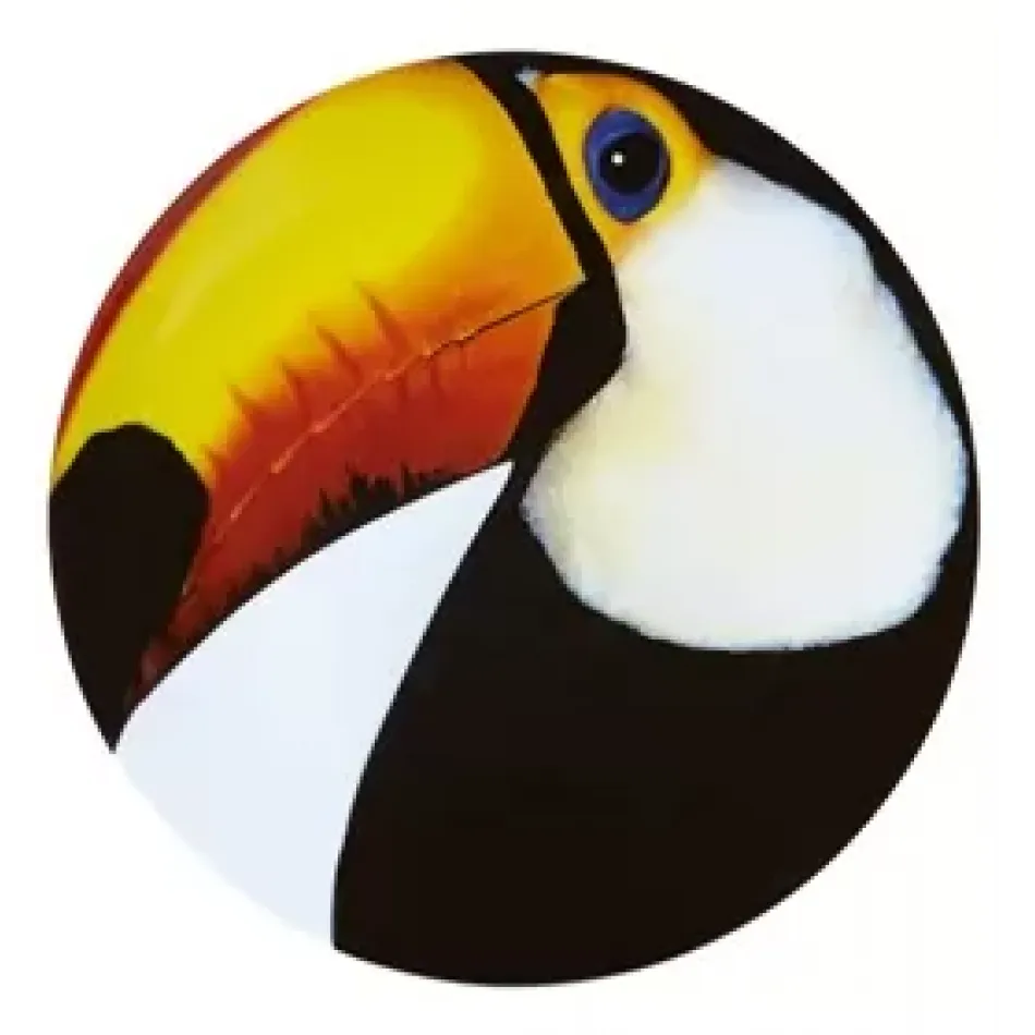 Olhar O Brasil Charger Plate Toucan