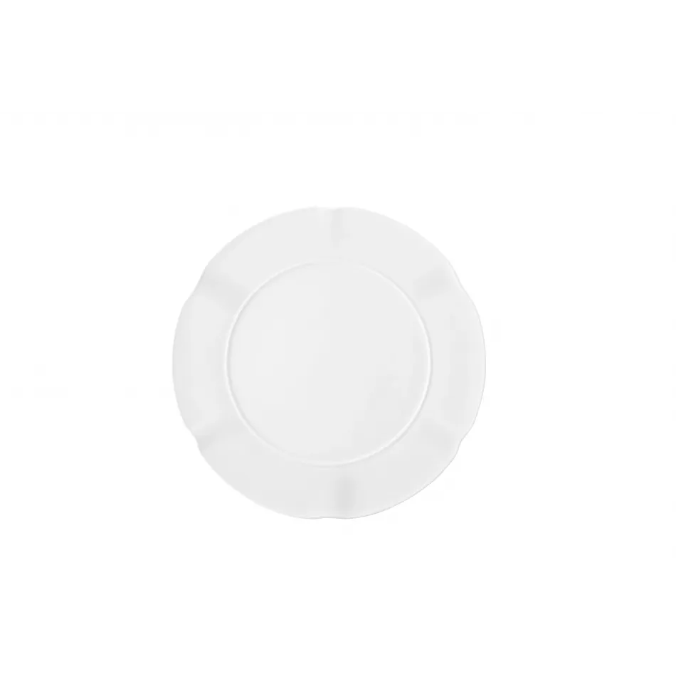 Crown White Dessert Plate