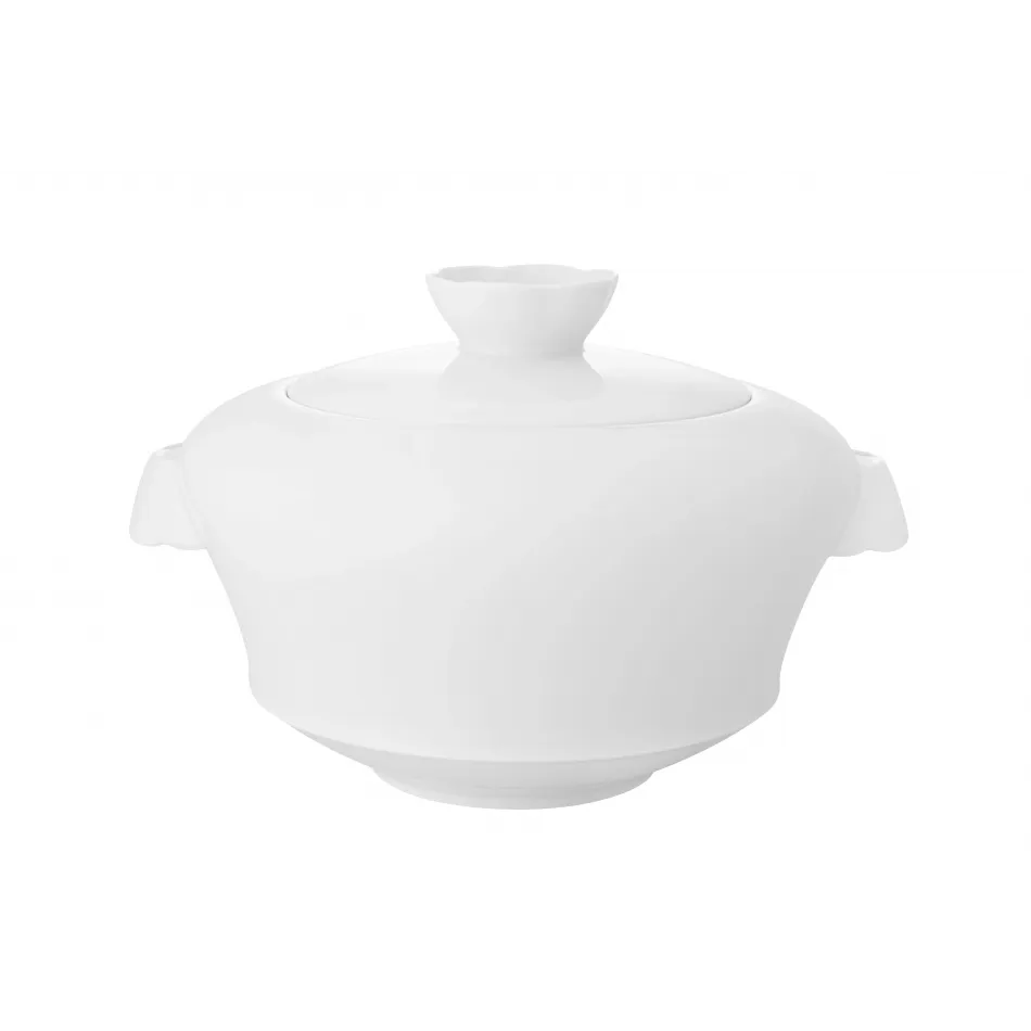 Crown White Tureen