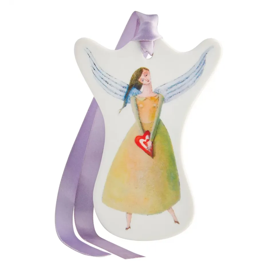 Angels Green Angel Ornament