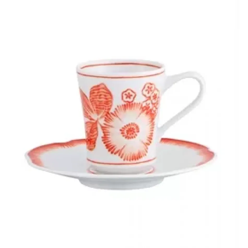 Coralina Coffee Cup & Saucer