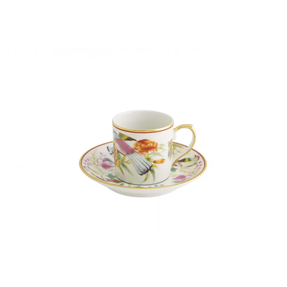 Paco Real Coffee Cup And Saucer Fruits