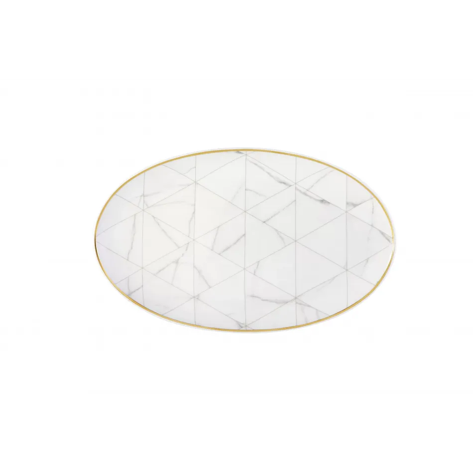 Carrara Medium Oval Platter