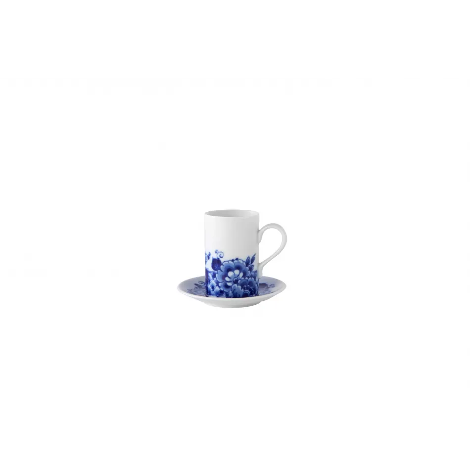 Blue Ming Coffee Cup And Saucer