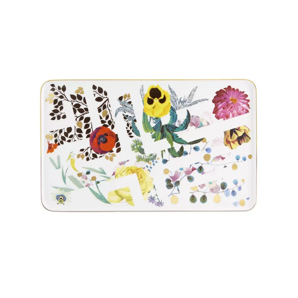 Christian Lacroix Primavera Rectangular Platter