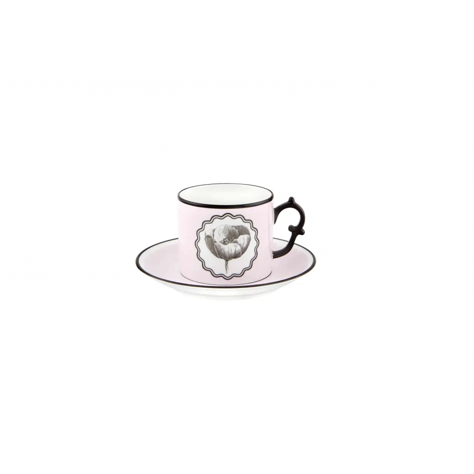 Christian Lacroix Herbariae Tea Cup And Saucer Pink