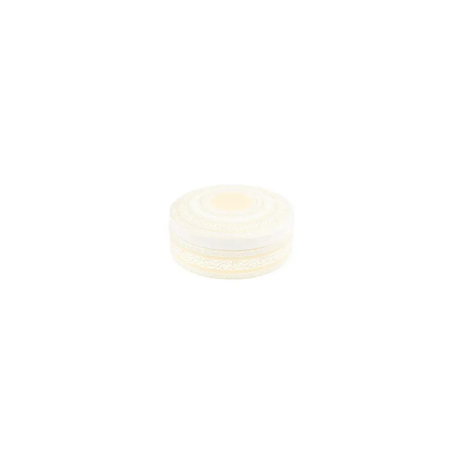 Ivory Large Round Box