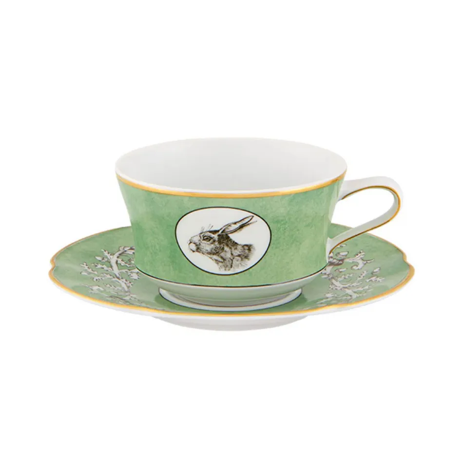 Casa De Alba Tea Cup And Saucer