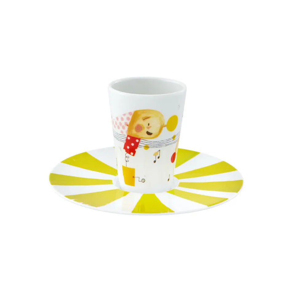 Escape Goat Espresso Cup And Saucer XXI