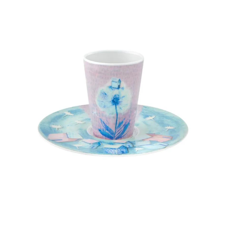 Escape Goat Espresso Cup And Saucer XIX