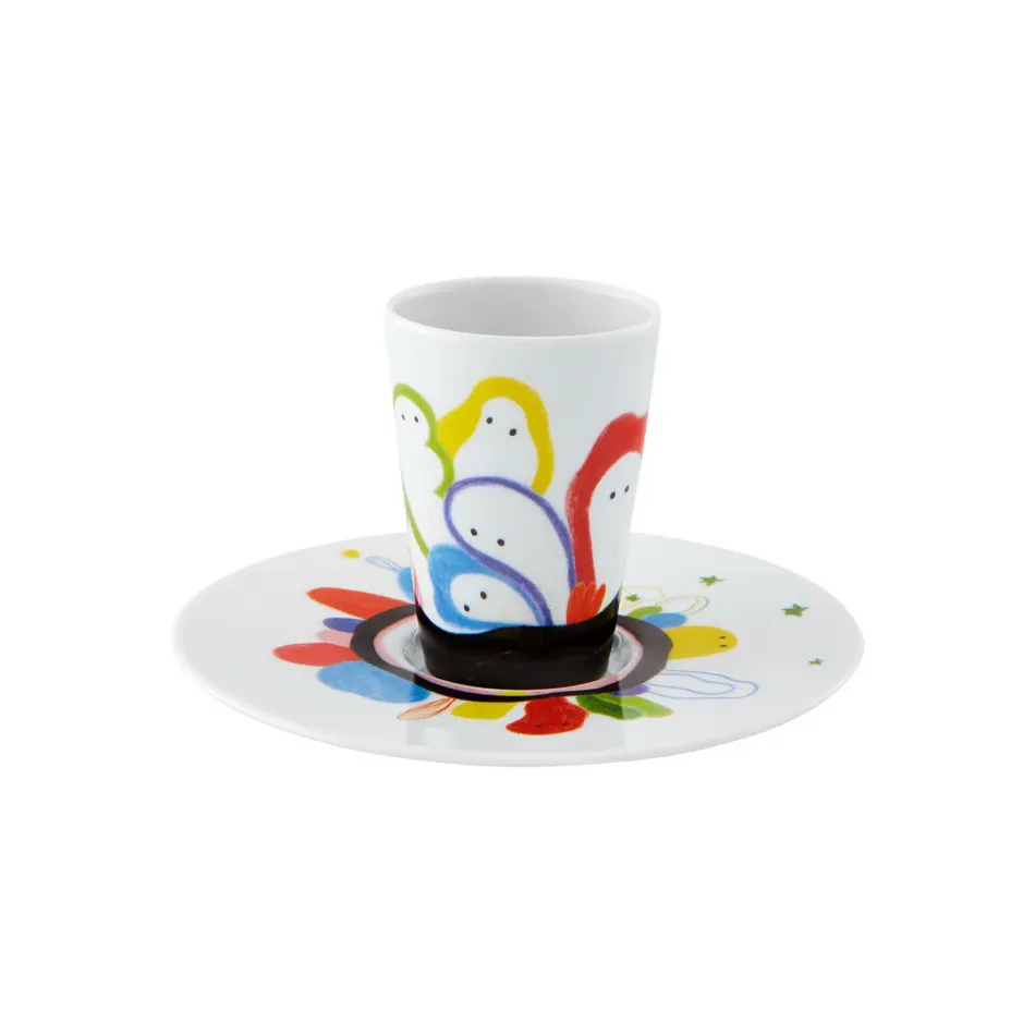 Escape Goat Espresso Cup And Saucer XlI