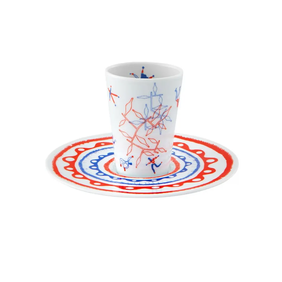 Escape Goat Espresso Cup And Saucer XlV