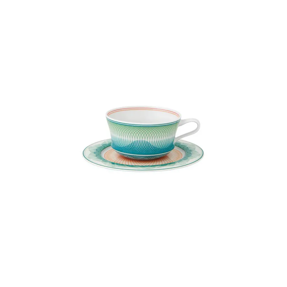 Treasures Tea Cup Ad Saucer