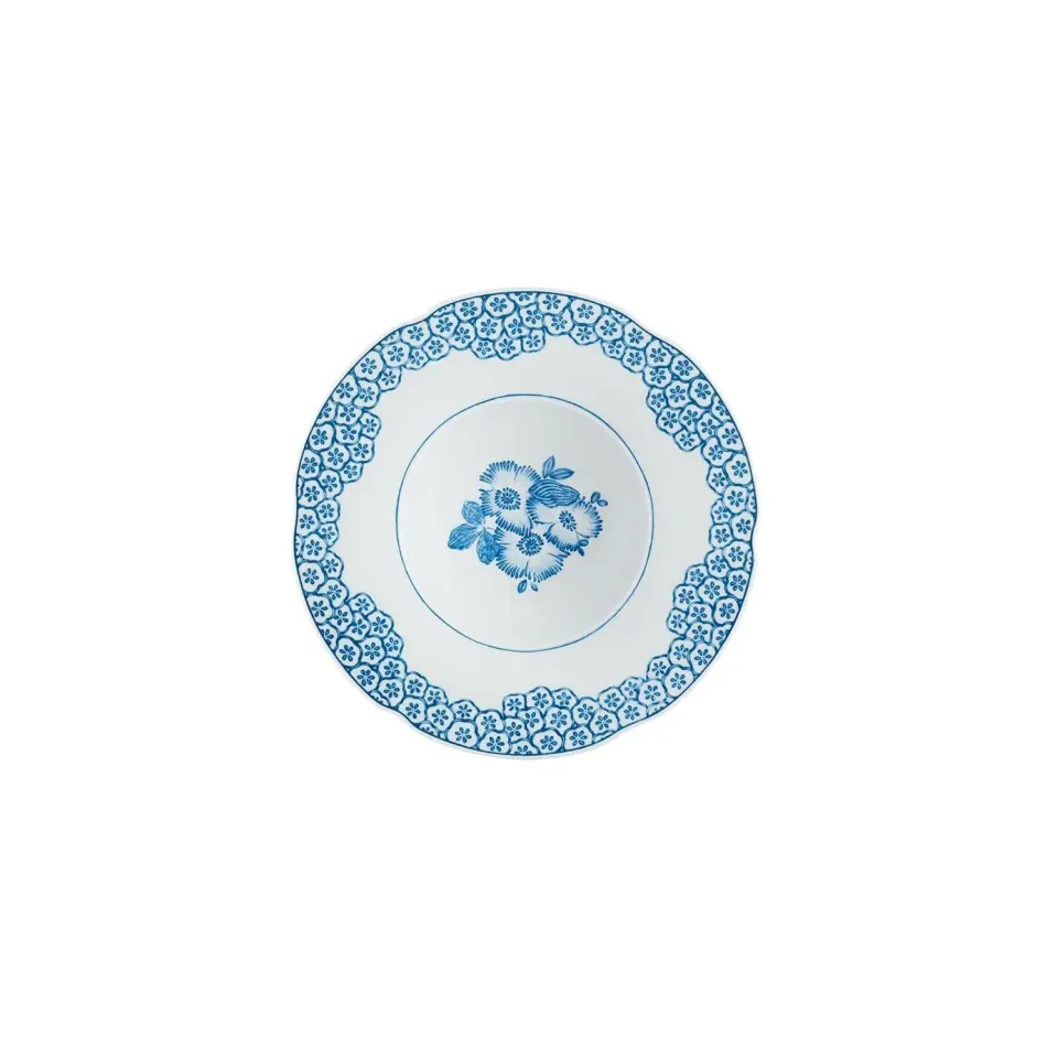 Coralina Blue Soup Plate