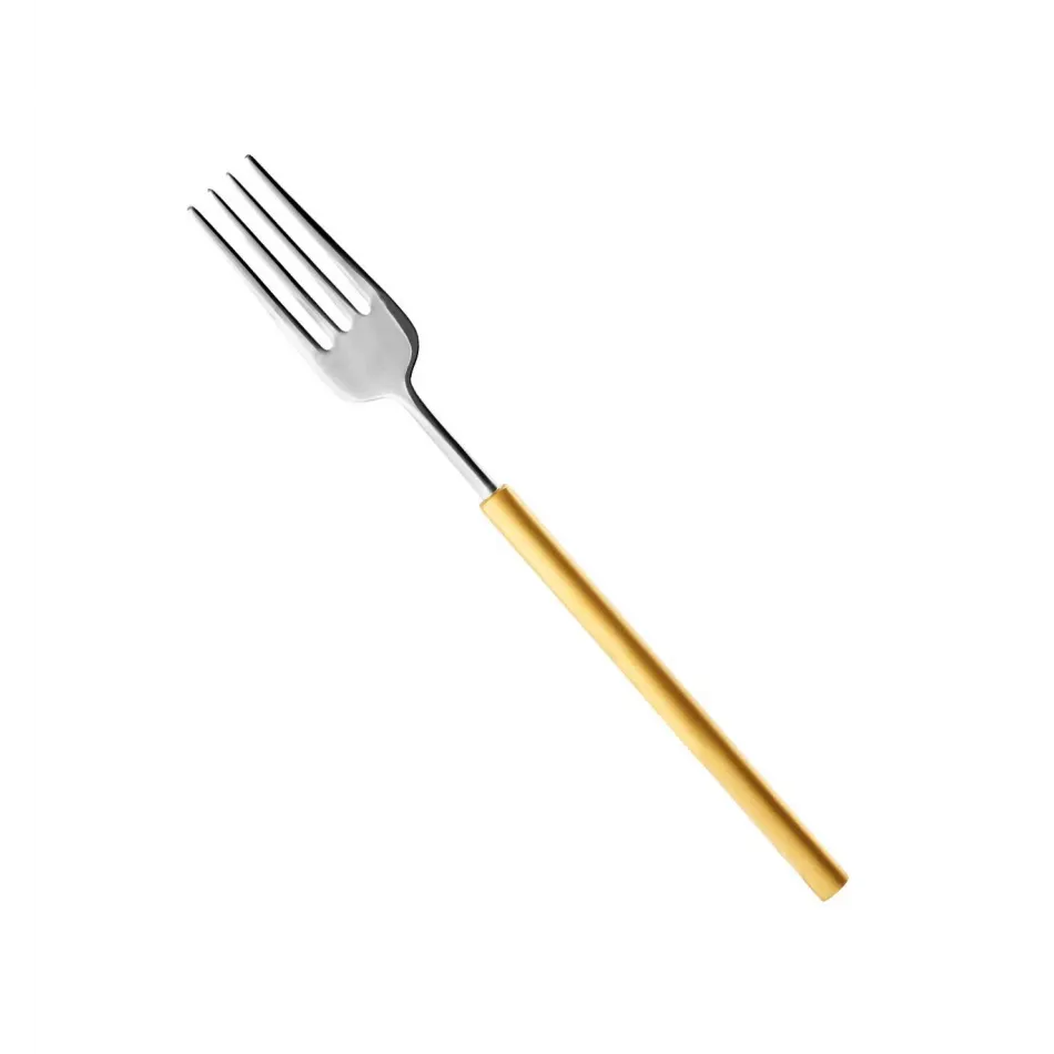 Domo Matte Gold Dessert Fork