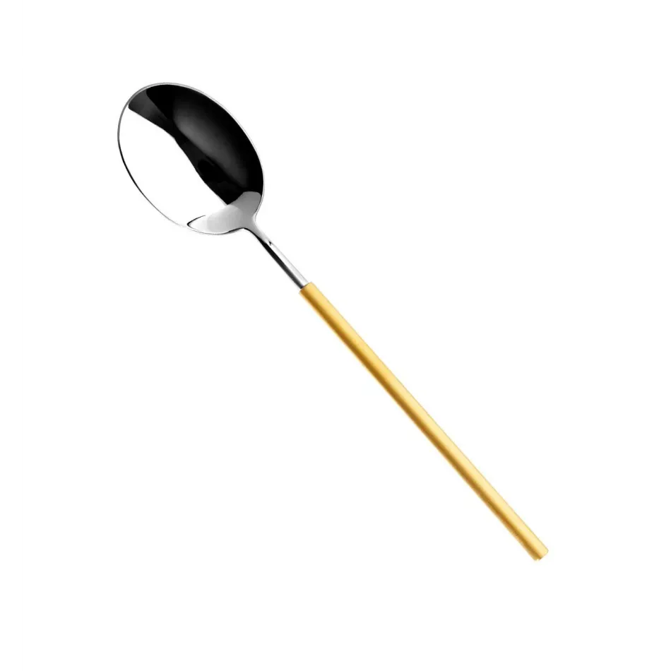 Domo Matte Gold Serving Spoon