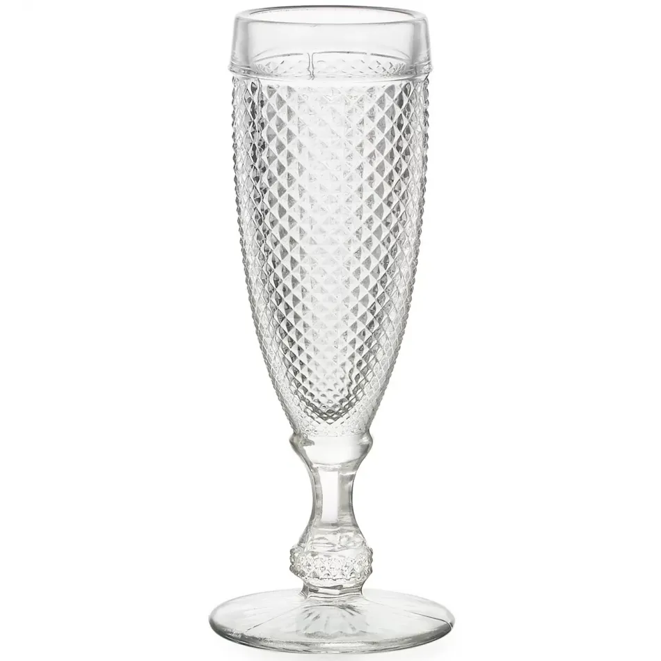 Bicos Clear Set With 4 Flutes