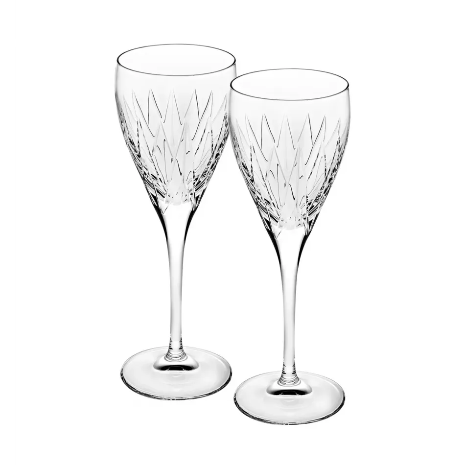 Astro Set With 2 White Wine Goblets