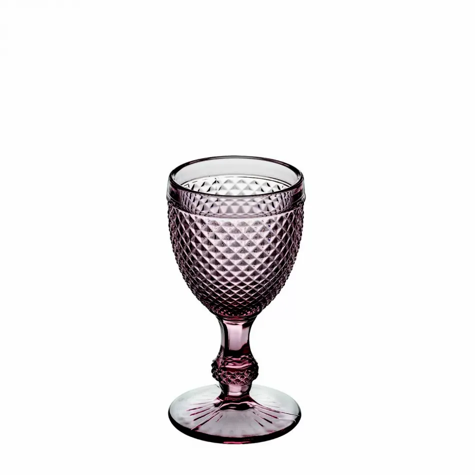 Bicos Pink Set With 4 Water Goblets